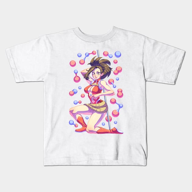 Yao Momo Kids T-Shirt by Fenomeno